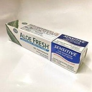 買2送1 貝特漾 ALOE FRESH 蘆薈凝膠+茶樹精油草本配方牙膏 100ml/條