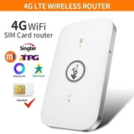 【In stock】4G Wifi Modem Router Sim Card Portable Router Play&amp;Plug MIFI Car 4G/3G LTE Mobile WIFI Wireless Router IGWZ