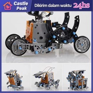 DIY KIT Solar Robot 14in1 Robotic Mainan Edukasi Anak Tenaga Matahari