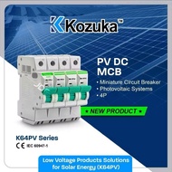 Kozuka Pv Dc Miniature Circuit Breaker - McB, 4p, 25A, 32A, 63A, K64PV