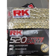 RK ZXW Full Gold chain 520-120L