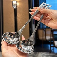 出德国304不锈钢 桌面汤勺漏勺火锅勺子粥勺汤壳大勺子Leakage of 304 stainless steel tabletop spoon from Germanyaixianfgs2.my