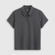 Gap | เสื้อโปโลแขนสั้น ปกคอแต่งโลโก้ปัก