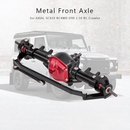 【ขาย & Ready สหรัฐอเมริกา Stock 】1/10ตีนตะขาบ RC เพลาหน้าโลหะ CNC Machined สำหรับ AXIAL SCX10 RC4WD