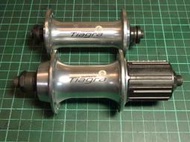 二手 SHIMANO TIAGRA HB-4600 FH-4600 32孔 8/9/10速 QR 前後花鼓