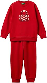 Boys' Comp(Maglia + Pant) 3j68gk00s Trousers, Red, 2 Years