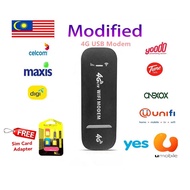 ✦【FREE Sim Tray】 Modem WiFi Modified Unlimited 4G LTE Wireless Router Modifi 150Mbps USB Modem WiFi Dongle Hotspot☞