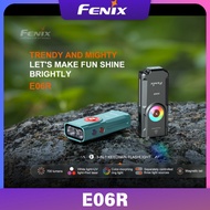 Fenix E06R 700Lumens 3-in-1 Keychain Flashlight TYPE-C Rechargeable Bulit-in 750mAh Battery