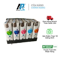 Quẹt IC Bấm Điện Tử Táo Hoa Việt - Hàng Chính Hãng - Bật Lửa IC - Hộp 50 Cái
