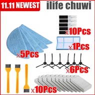 Vacuum Robot Cleaner Parts Side Brush Primary Dust Filter Mop Hepa Filter For Ilife V5 V5s V3 V3s V5