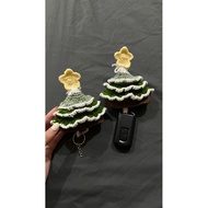 Christmas Tree Key Chain (Real Photo)