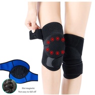 2 PCS Self-heating Knee Protector Warmer Adjustable Tourmaline Magnetic Therapy Knee Pads Support with Pala Stabilizer Brace