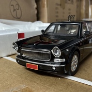 Ready Stock Car Model 1: 18 80th Anniversary Alloy Car Model 6 Doors Can Be Opened