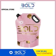 Alpha Bold 0w20 4L / 3L Fully Synthetic SP Engine Oil Car Lubricant 0w-20 Minyak Hitam Enjin Kereta Honda Perodua Bezza Axia Proton Toyota Mazda Shell Petronas Petron Mobil Caltes Castrol Bhp Bosch Japan German Racing Performance Total Elf Motul Myvi Bezz