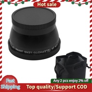 52mm 2X Magnification Telephoto Lens for  AF-S 18-55mm 55-200mm Lens Camera