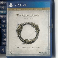 PLAYSTATION PS4 THE ELDER SCROLLS USED PHYSICAL DISC GAMES
