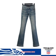 GA Blue 901 Women's Low Rise Straight Jeans - 2015