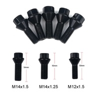 4Pcs Wheel Nut Stud Bolt M12x1.5 M14x1.25 M14x1.5 For BMW E70 E70N E71 F20 F21 F22 F45 F30 F31 F34 F
