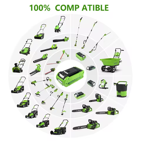 For GreenWorks 40V 3Ah Power Tools 18650 lithium Battery for GreenWorks 29462 29472 29282 G-MAX GMAX