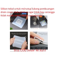 MESIN Thick silicone to cover the drain hole drain cover 19.8 x19.8 cm so it doesn't smell of insect