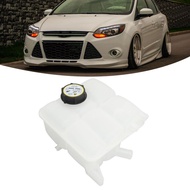 rubikcube Coolant Reservoir Expansion Tank with Cap 8V618K218AE Replacement for Focus MKIII C‑Max MK
