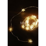 10 meter USB star LED string lights for tree decoration, bazaar decor Christmas decorations