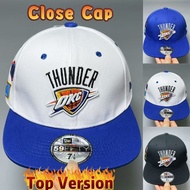 REALFIRE Thunder NBA Close Cap 56cm Size 7 Not Adjustable Top Baseball Dad hat Fashion Hat Men Women