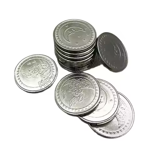 100pcs/bag Arcade amusement park 25*1.85mm game machine coin token Stainless steel token coin made i