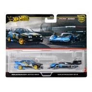 Hot Wheels Premium 2024 Car Culture Twin Pack - Volkswagen Jetta MK3 & Volkswagen ID R