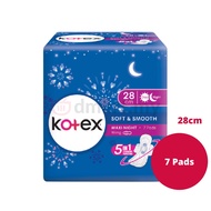 28CM 35CM 41CM >Super_Saver#KOTEX SOFT & SMOOTH OVERNIGHT WING ASSORTED _
