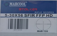 (BISA COD) TELESKOP MARCOOL STALKER 5-30X56 FFP SFIR LENSA HD - 11mm