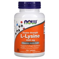 Now Foods L-Lysine Tablets Powder