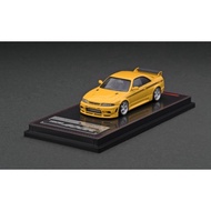 Ignition Model 1/64 Nissan Skyline GTR R33 400r Yellow