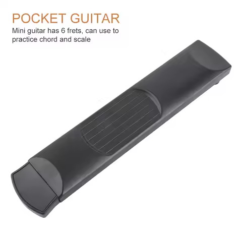 Chord Practice Tool Portable Mini 6 Fret Guitar Practice Hands Training Tool Chord Trainer Guitar Ch