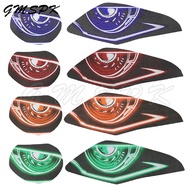 Front Fairing Headlight Sticker Motorcycle Decals Head Light Guard Sticker Fit for BMW S1000RR S1000