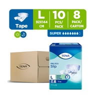 TENA Proskin Slip Super Adult Diapers -  L (10s x 8 packs/ctn)