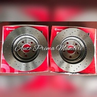 BRAKEDISC ROTOR BREMBO INNOVA 320MM DRILLED RX300 - GROOVYGALAXT