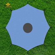 10/12/14ft Trampoline Canopy Sun Protection Trampoline Roof Anti-UV Trampoline Sun Shade Cover for O