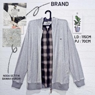 jaket pria Vans original second thrift double zipper