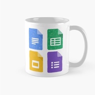 Mug Glass G Suite pencil logo docs forms sheets slides apps