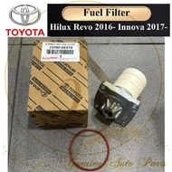 (100% ORIGINAL) Toyota Fuel Filter Diesel 23390-0E010 Hilux Revo 2016~ INNOVA GUN142 2017~ NEW FORTU