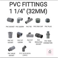 PVC PIPE FITTING 32MM (1-1/4") BRAND NEW