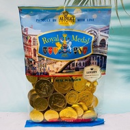 Belgium Gold Coin Milk Chocolate 300g Shape