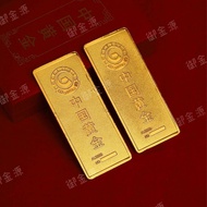 Whole Network Wealth Gold Bar 100g Crafts Investment Gold Bar 100g 3d Three-Dimensional Ornament Gif