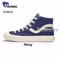 Sepatu Ventela Public Dark Navy High / Ventela Public High Dark Navy
