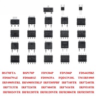 100 Pieces/1 Piece BS170FTA BSP170P FDN304P FDN306P FDS6679AZ FDS6681Z FDS9435A FQD13N10LTM IRF4905 