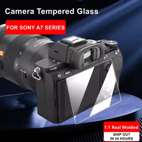 A7R5 A7CM2 A7M4 ZVE1 Camera Original 9H Camera Tempered Glass LCD Screen Protector for Sony A7S3 A7C