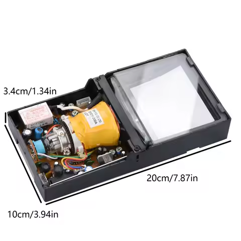 Mini 4 inch CRT Monitor 12V 4.2W Micro 4" CRT Black & White Monitor Vintage CRT Screen Electronic Pi