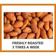 1KG ROASTED [Unsalted] Almond Nut / Kacang Badam