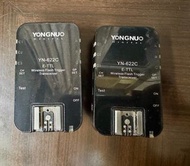 ［不議價］接近全新 Yongnuo永諾 YN-622C E-TTL無線高速同步閃光燈引閃器（適用於Canon）